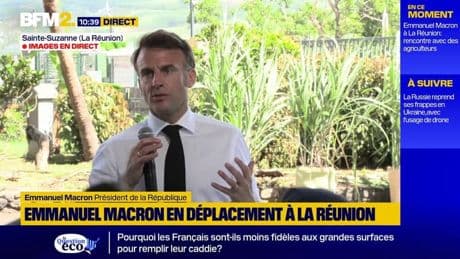 Macron à la Réunion : "J’ai honte de ce qu’on a fait depuis 6 ans sur la pêche"