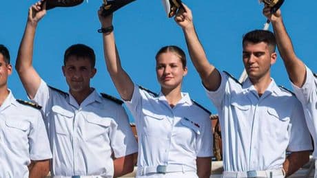 Hohe Wellen und Übelkeit: Spaniens Prinzessin Leonor erreicht nach fünfmonatiger Seereise New York