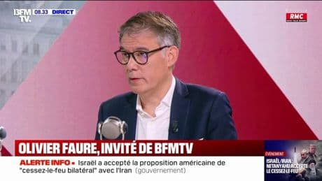 Échec du conclave sur les retraites: "François Bayrou a donné un droit de veto au Medef, qui l'a utilisé cette nuit", estime Olivier Faure (PS)