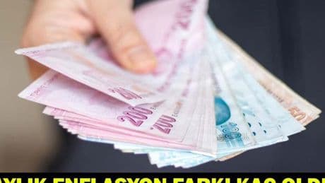 4 AYLIK ENFLASYON FARKI ORANI… Memur ve emekli maaşlarında enflasyon farkı yüzde kaç oldu?