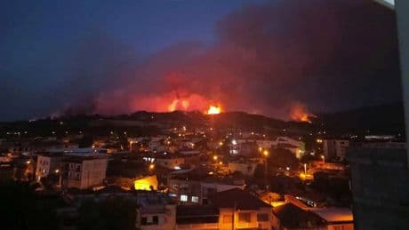 Manisa'da 2 mahalle tahliye edildi