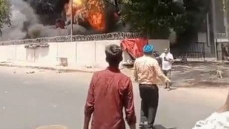 Heartbreaking moment Air India survivor tries to rescue brother from wreckage