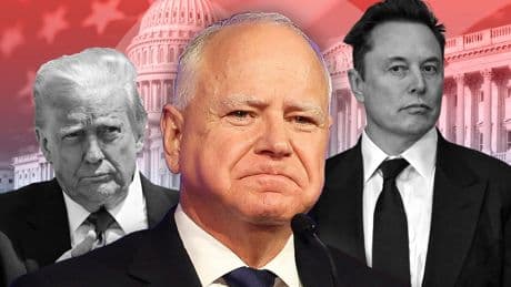 Tim Walz says Trump has been ‘more effective’ this term. He doesn’t mean it nicely