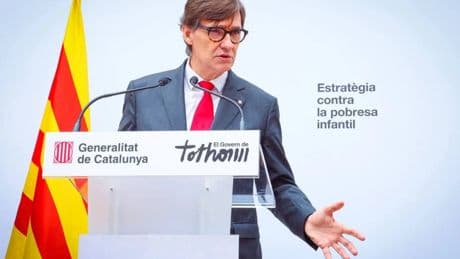 Salvador Illa invertirá 700 millones de euros en luchar contra la pobreza infantil en Cataluña