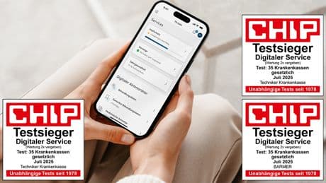 Krankenkassen im Digitalcheck: 35 gesetzliche und 11 private Anbieter