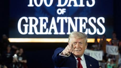 Trump says short-term recession OK: "This is a transition period"