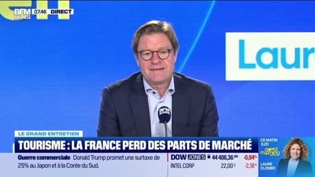 Le Grand entretien : Tourisme, la France perd ses parts de marché - 08/07