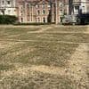 Heatwave reveals 'ghost' buildings at historic properties: Parch marks of long lost hall and buried wall show up in grounds of abbey and manor house
