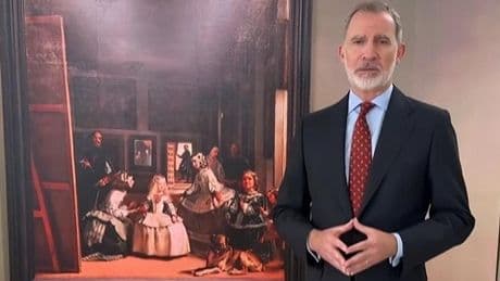 'Las meninas' de Velázquez, explicadas por Felipe VI en el Instagram del Prado: "Es más que un cuadro"