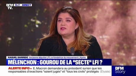 "La Meute": "Jean-Luc Mélenchon adopte peut-être des techniques qui, par analogie, peuvent ressembler à de l'emprise", estime Raquel Garrido