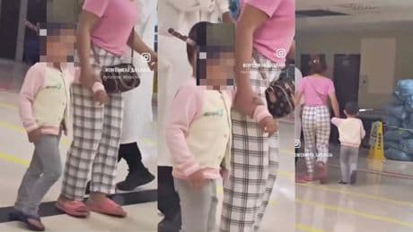 Una niña de tres años llega caminando a urgencias con un cuchillo clavado en la cabeza