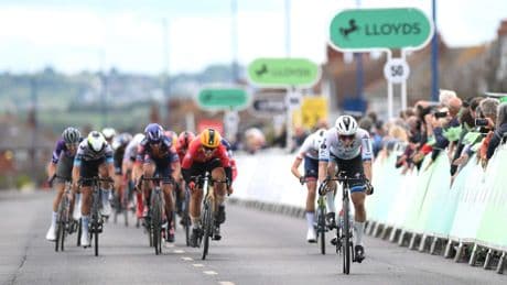 Lorena Wiebes derde in eerste rit Ronde van Groot-Brittannië
