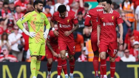 Liverpool vs Arsenal LIVE: Premier League champions score twice in a minute to lead