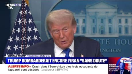 "Vous vous êtes pris une raclée", déclare Donald Trump en s'adressant au guide suprême iranien
