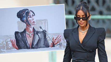 Kardashians tapferer Tränen-Auftritt! - Kim blickte den Millionen-Verbrechern ins Gesicht