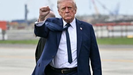 Donald Trump to land in UK TONIGHT in surprise secret visit to RAF base
