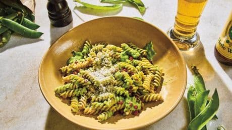 Erbsenpesto: Geschafft