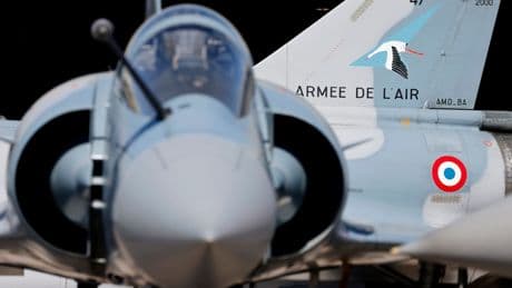 Ukrayna'da ilk: Fransız Mirage savaş uçağı düştü
