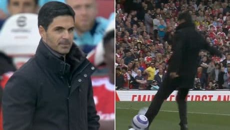 Mikel Arteta is SUSPENDED for Arsenal's final Premier League clash at Southampton... after Gunners' 1-0 win over Newcastle confirms Champions League qualification