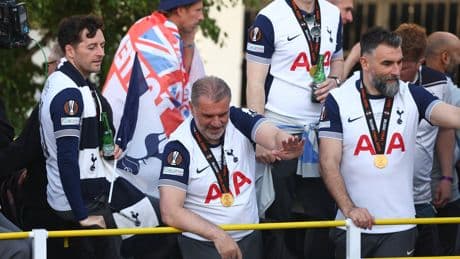 Ange Postecoglou reveals why he 'stayed well away' from Tottenham's Europa League celebrations