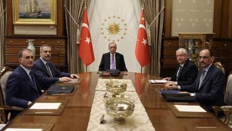 Son dakika haberi... Beştepe'de güvenlik zirvesi toplantısı