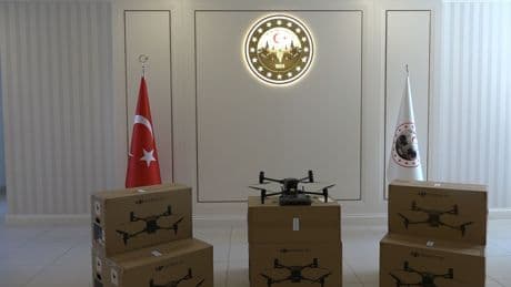 Kırklareli'de sınır güvenliğine İHA desteği