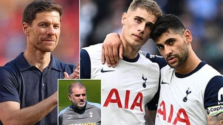 Real Madrid 'target shock move for Spurs star' ahead of Xabi Alonso's expected arrival... with Spanish giants keen to 'build a new back-line' after signing Trent Alexander-Arnold