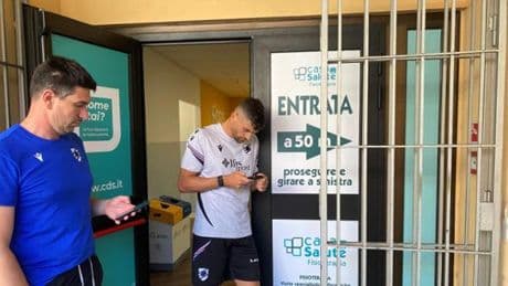 Sampdoria, visite mediche per i giocatori. Tutino: “Sono carico” | Video