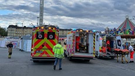 Bayreuth: Mehrere Verletzte bei Unfall mit Kettenkarussell auf Frühlingsfest