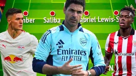 Arsenal’s dream XI after Benjamin Sesko deal, Nico Williams breakthrough and 12 players leave