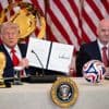Amerikaanse president Trump hint met knipoog naar toelating Rusland op WK voetbal, áls het oorlog beëindigt: “Zou dat geen mooie beloning zijn?”