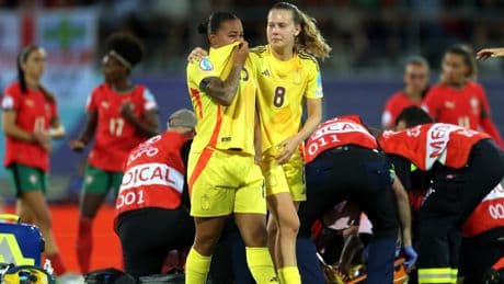 Jassina Blom, reciente fichaje del Sevilla, lesionada de gravedad