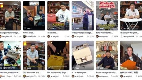 Sur TikTok, d’étonnantes vidéos vantant la qualité de contrefaçons chinoises vues des milliards de fois