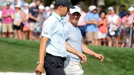 Jordan Spieth forced to quit Travelers Championship in agony as he shares five words with Luke Clanton