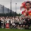 Trent Alexander-Arnold delivers emotional farewell message to Liverpool team-mates - as captain Virgil van Dijk hands departing gift to Reds star during training session