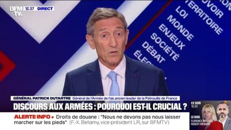 Patrick Dutartre (général de l'armée de l'air): "Nous avons désossé nos armées"