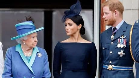Meghan Markle and Prince Harry 'broke Queen's heart and made final years a misery'