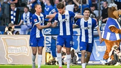 Die Serie hält: Hertha trotzt dem Aufstiegsaspiranten