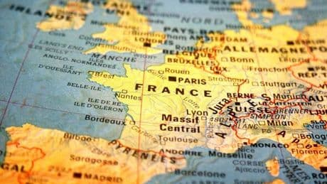 The country that France shares its longest border with - it isn’t in Europe
