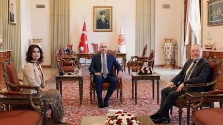 DEM Parti Kurtulmuş ile görüştü: Komisyonun kurulup yazın çalışmasında hemfikiriz