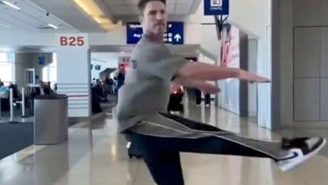 TikToker who missed his flight by dancing inspires new airport trend
