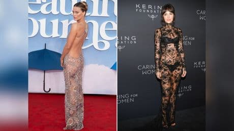 Margot Robbie und Dakota Johnson: Beide strahlen in Nacktkleidern bei Events
