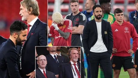Man United reveal stance on Ruben Amorim's future after beleaguered coach invited board to SACK him following dismal Europa League final defeat by Tottenham
