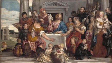 La familia que se 'coló' en un cuadro de Veronese
