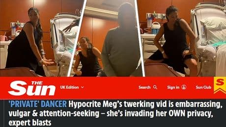 Engelse Tabloids: Video twerkende Meghan Markle is beschamend, vulgair en aandacht belust