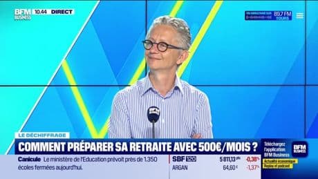 Le déchiffrage : Comment préparer sa retraite avec 500 euros par mois ? - 01/07