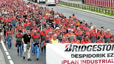 Bridgestone presenta hoy la propuesta definitiva del ERE