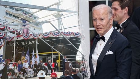 Unearthed emails reveal White House nixed Biden visiting ship because of 'how many steps were involved'