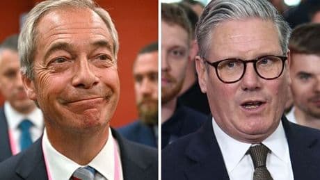 Keir Starmer told 'raise taxes to fight off Nigel Farage' as Labour in panic mode