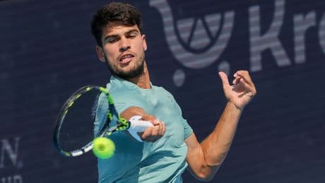 Carlos Alcaraz surfea la furia de Rublev en Cincinnati y pasa a semifinales (6-3, 4-6, 7-5)